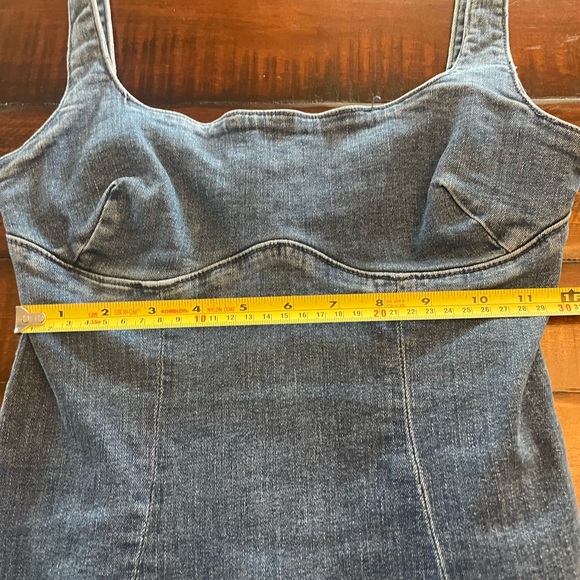 Women's Blue Denim Jeans - Picture 6 of 7